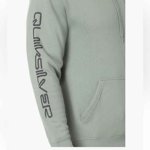 Quiksilver Men’s Omni Logo Pullover Hoodie – Size Large – Chinois Green – NWT - Picture 3 of 4